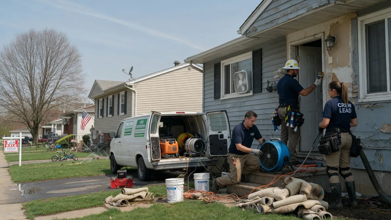Flood Cleanup in Brush Valley, PA near me
